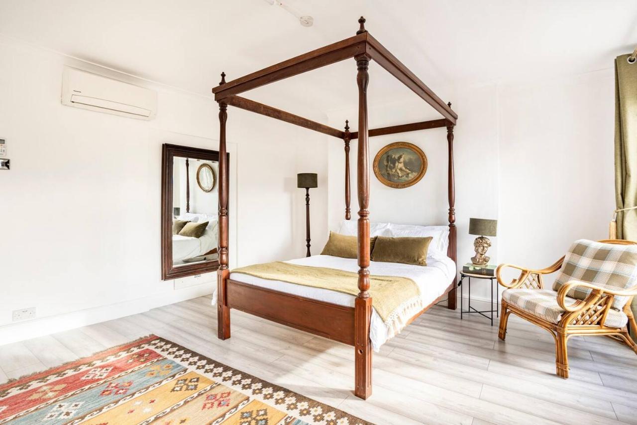 Victorian Style Apartment W/ Four-Poster Bed In Camden Town London Luaran gambar